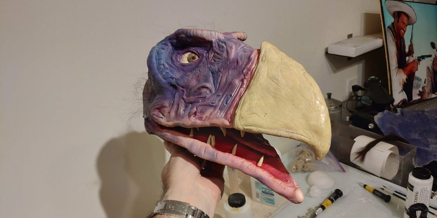 Skeksis Chamberlain Puppet – The Head – Part 3