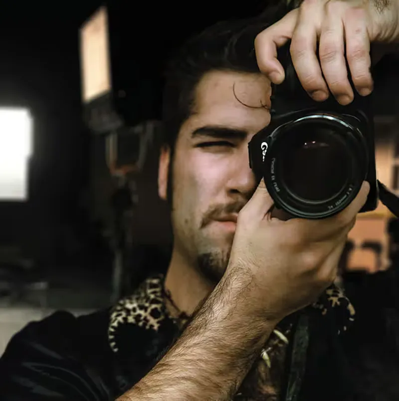 William Wolffe behind the camera